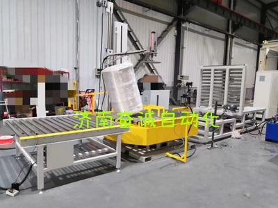 全自动在线式缠绕包装机