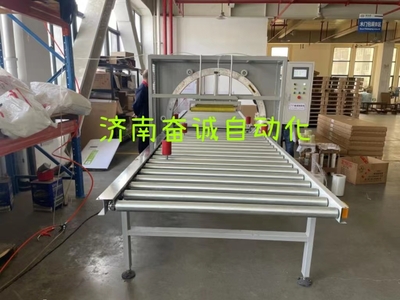塑木板材缠绕包装机